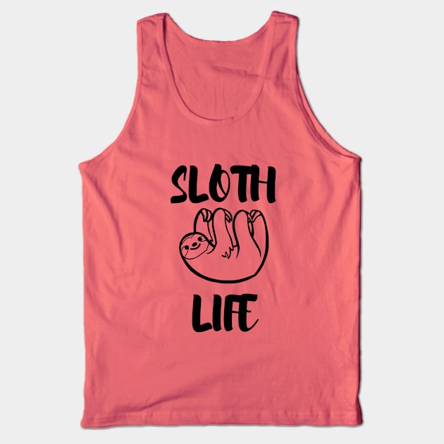 Sloth life Tank Top by Lionik09